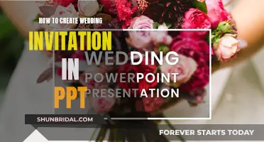 Designing Wedding Invitations: A Guide Using PowerPoint