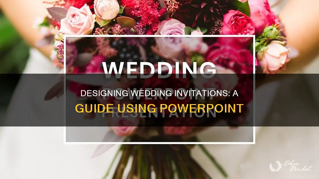 how to create wedding invitation in ppt