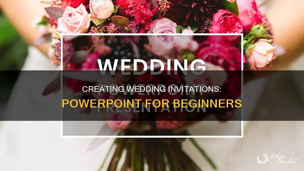 how to create wedding invitations in powerpoint