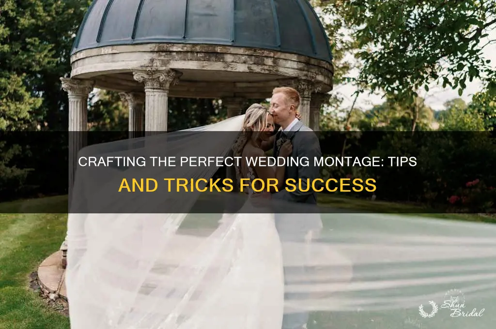 how to create wedding montage