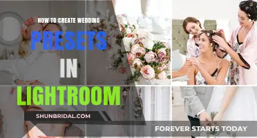 Mastering Lightroom: Crafting Timeless Wedding Presets for Perfect Photos