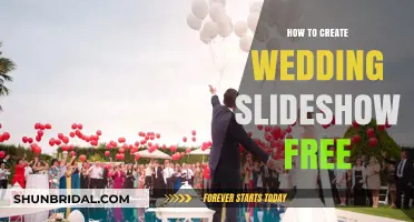 Create Stunning Wedding Slideshows for Free: Easy DIY Guide