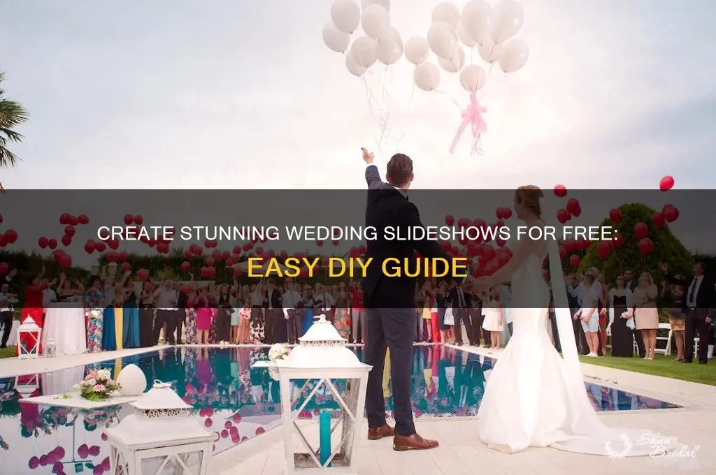 how to create wedding slideshow free