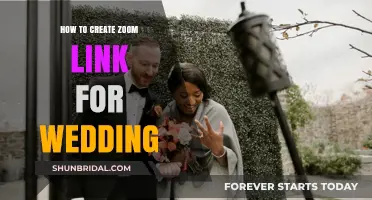 Creating a Zoom Link for Your Wedding: A Step-by-Step Guide
