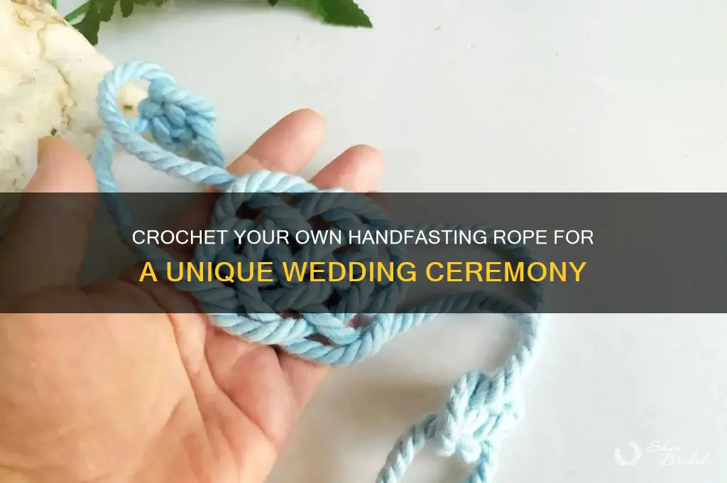 how to crochet a handfasting rope for wedding
