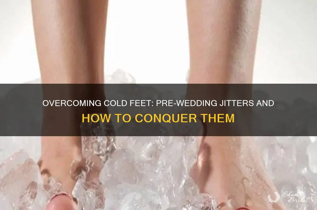 how to cure cold feet before wedding