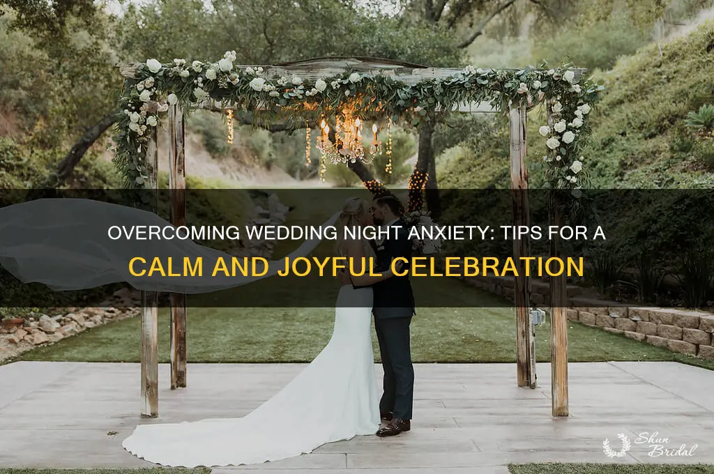 how to cure wedding night jitters