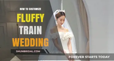 Creative Ways to Personalize Your Fluffy Train Wedding Dress