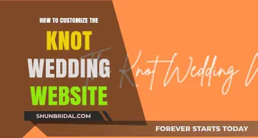 Personalize Your Wedding Website: A Step-by-Step Knot Customization Guide