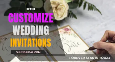 Custom Wedding Invites: Make Them Your Own