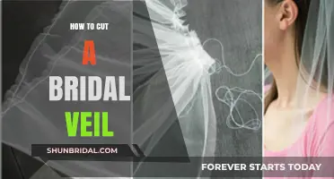 Perfect Veil Cutting Guide: DIY Bridal Veil Trimming Tips