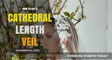 Mastering the Art of Cutting a Cathedral Length Veil
