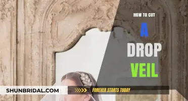Mastering the Art of Cutting a Drop Veil: A Step-by-Step Guide