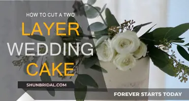 Cutting the Cake: A Two-Layer Wedding Cake Tutorial