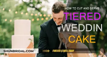 Cutting and Serving Tiered Wedding Cakes: A Guide