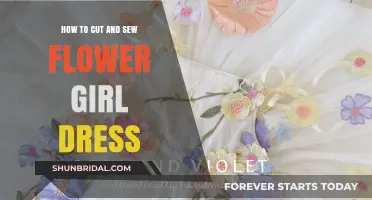 DIY Flower Girl Dress: Cutting and Sewing Guide for Beginners