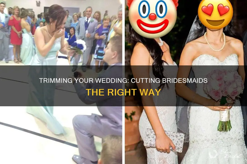 how to cut bridesmaids