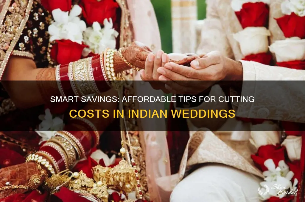 how to cut cost in indian wedding