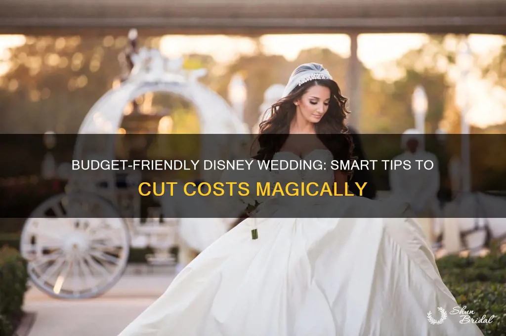 how to cut costs at disney wedding