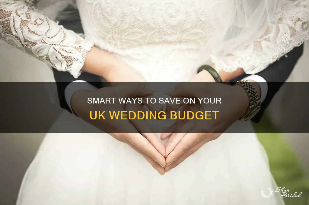 how to cut costs on wedding uk