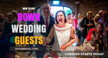 Trimming Your Wedding Guest List: Practical Tips for a Smaller Celebration