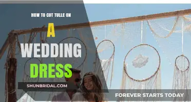 Creating a Tulle Wedding Dress: Cutting Tips and Tricks
