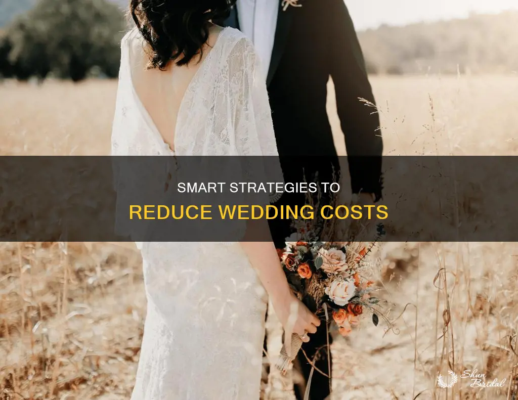 how to cut wedding expenses