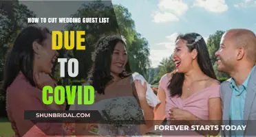 Trimming Your Wedding Guest List: Navigating COVID-19 Restrictions Gracefully