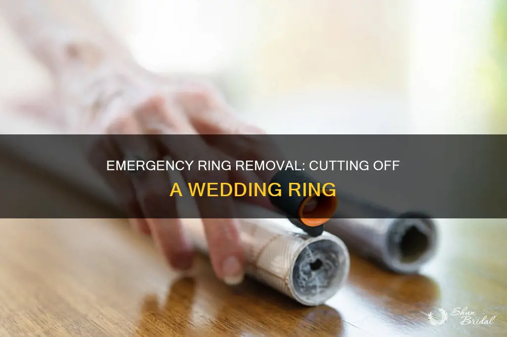 how to cut wedding ring off finger in urgent care