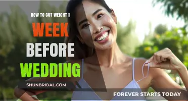 Quick Wedding Weight Loss: Healthy Tips for the Final Week