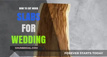 DIY Wedding Wood Slab Cutting Guide: Tips and Techniques