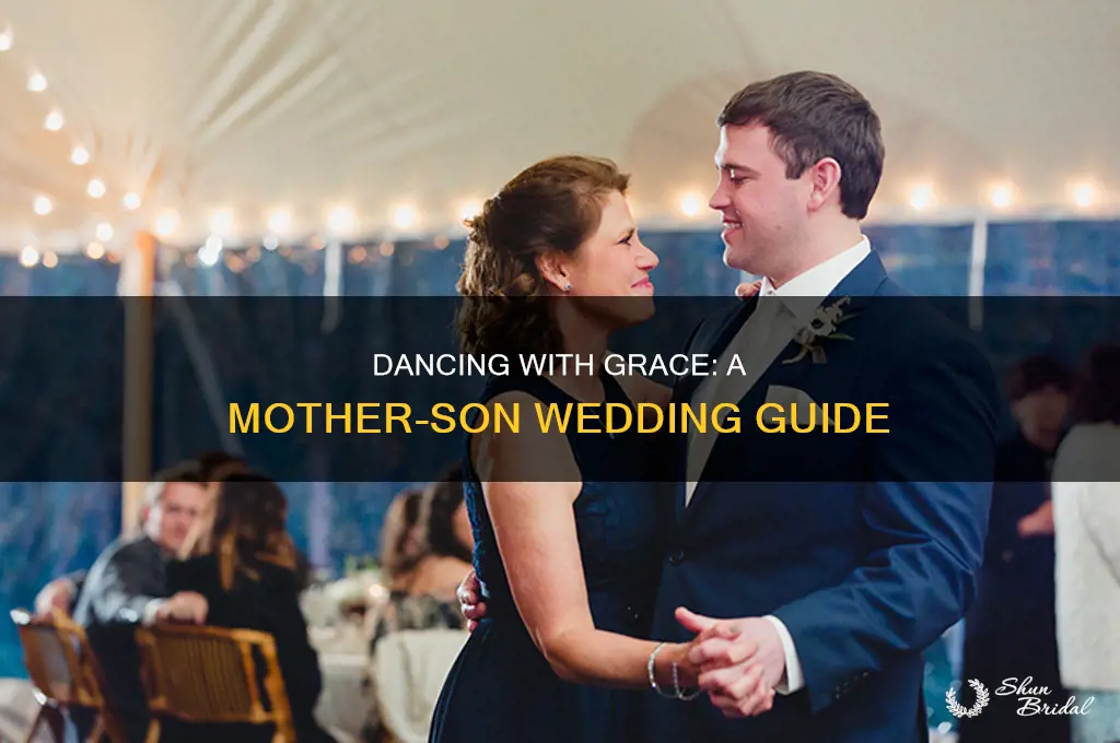 how to dace ag a mother son wedding