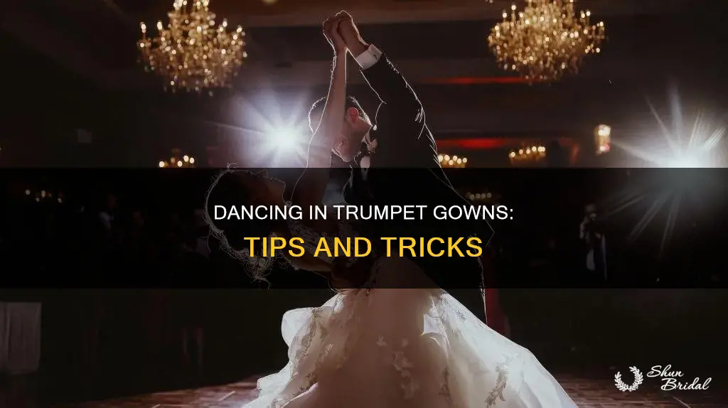how to dance in a trumpet wedding dress