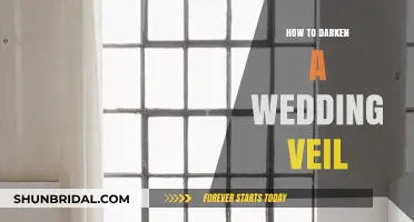 Elegant Veil Transformation: Simple Techniques to Darken Your Wedding Veil