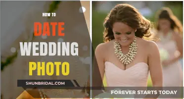 Dating Wedding Photos: A Guide to the Past