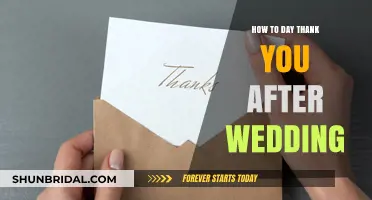 Expressing Gratitude: Creative Ways to Say Thank You After Your Wedding