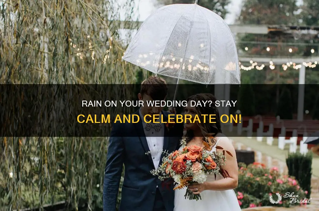 how to deal if your wedding day is rained out