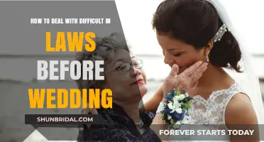 Navigating Pre-Wedding Tensions: Strategies for Handling Difficult In-Laws Gracefully