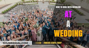 Gracefully Handling Wedding Hecklers: Tips for a Smooth Celebration
