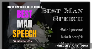 Dealing with Hecklers: Best Man Speech Guide