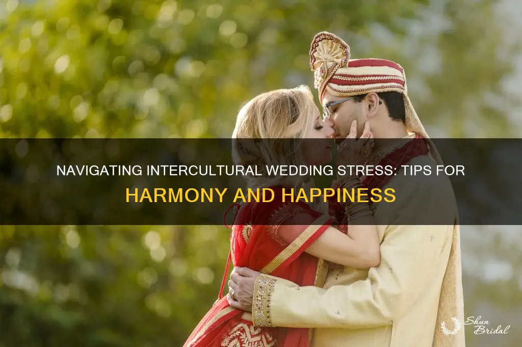 how to deal with intercultural wedding stress