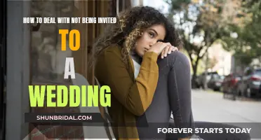 Dealing with Wedding Snubs: Strategies for the Uninvited