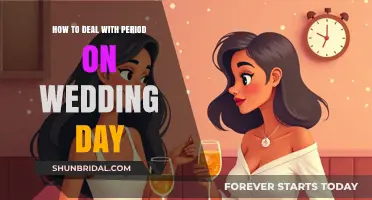 Gracefully Managing Your Period on Your Wedding Day: Tips and Tricks