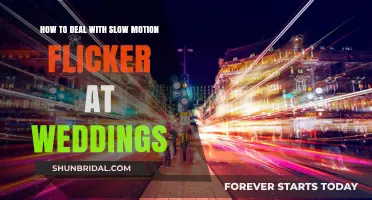 Mastering Wedding Videography: Eliminating Slow Motion Flicker for Seamless Shots