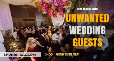 Gracefully Handling Uninvited Plus-Ones and Unwanted Guests at Your Wedding