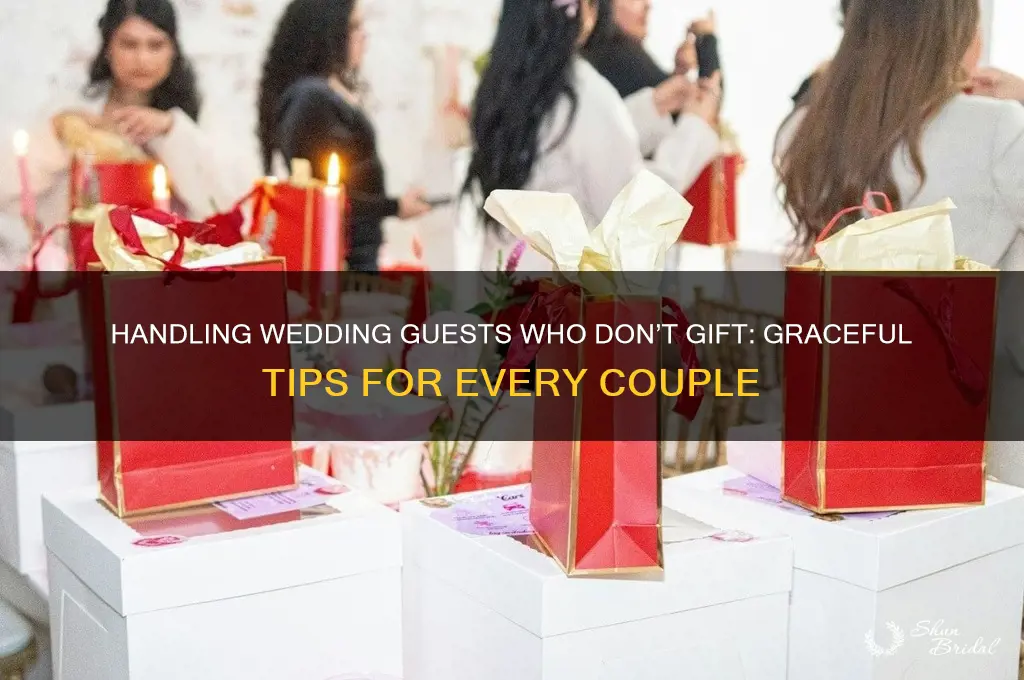 how to deal with wedding guests who don