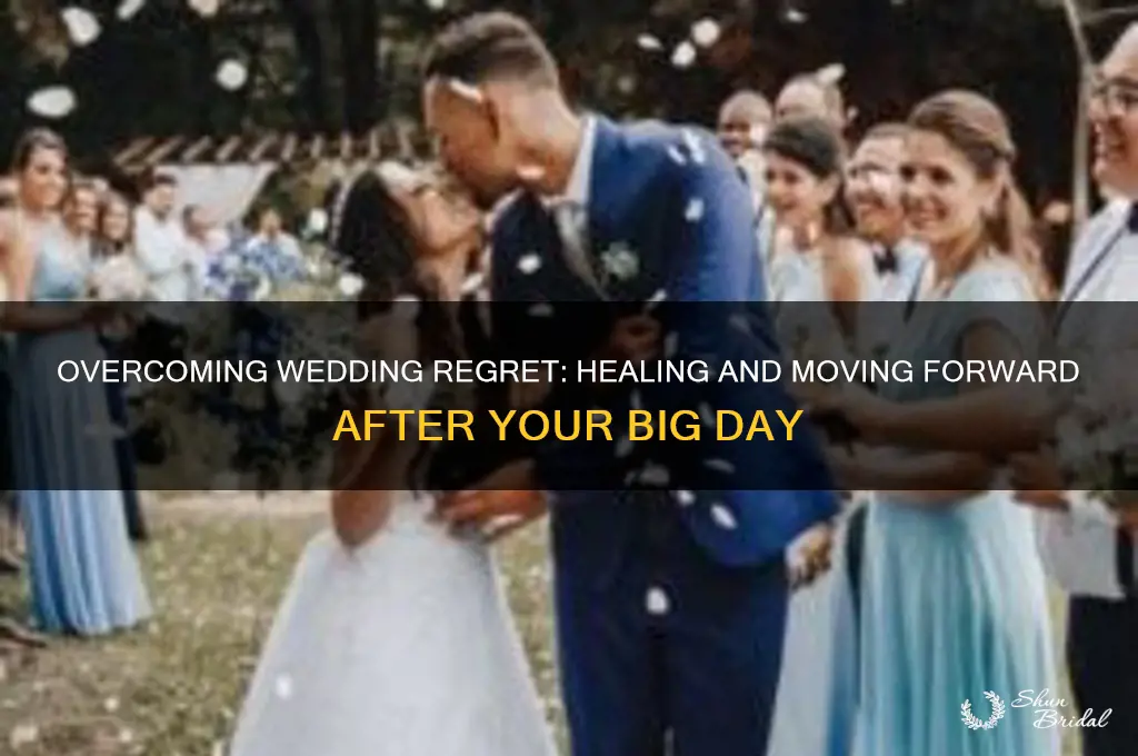 how to deal with wedding regret