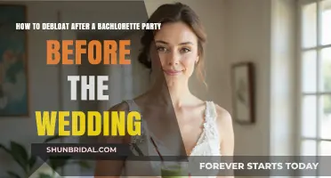 Debloat Fast: Pre-Wedding Recovery Tips After a Bachelorette Party