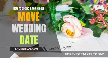 Should We Reschedule?": Navigating the Decision to Move Your Wedding Dat