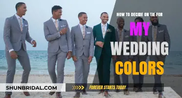 Choosing the Perfect Tie to Complement Your Wedding Color Palette